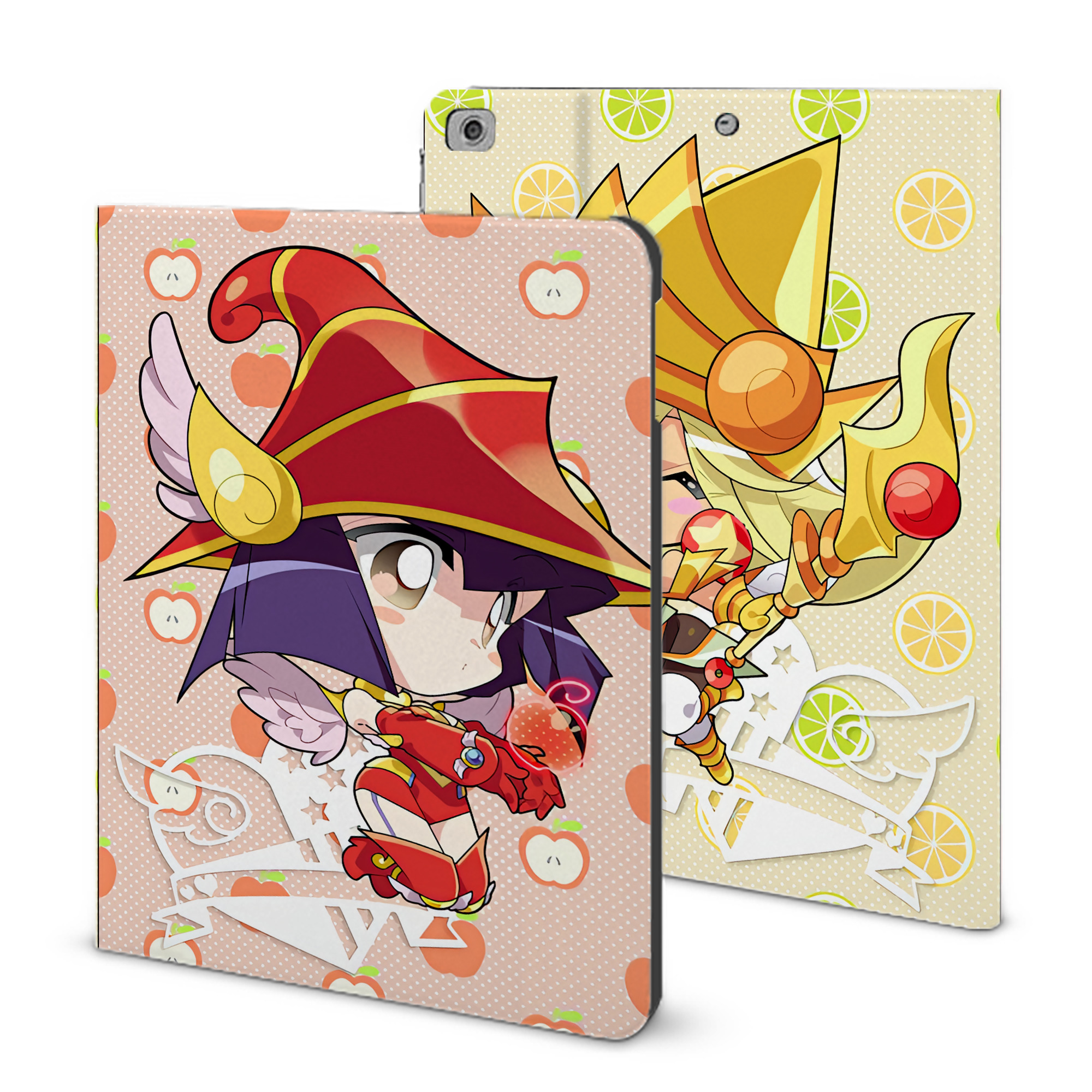 （画像用） 遊☆戯☆王 Yu-Gi-Oh! IPad ケース ブック型 PUレザー TPU 耐衝撃 軽量 薄型 ペン収納なし 全面保護 IPad 各モデル対応